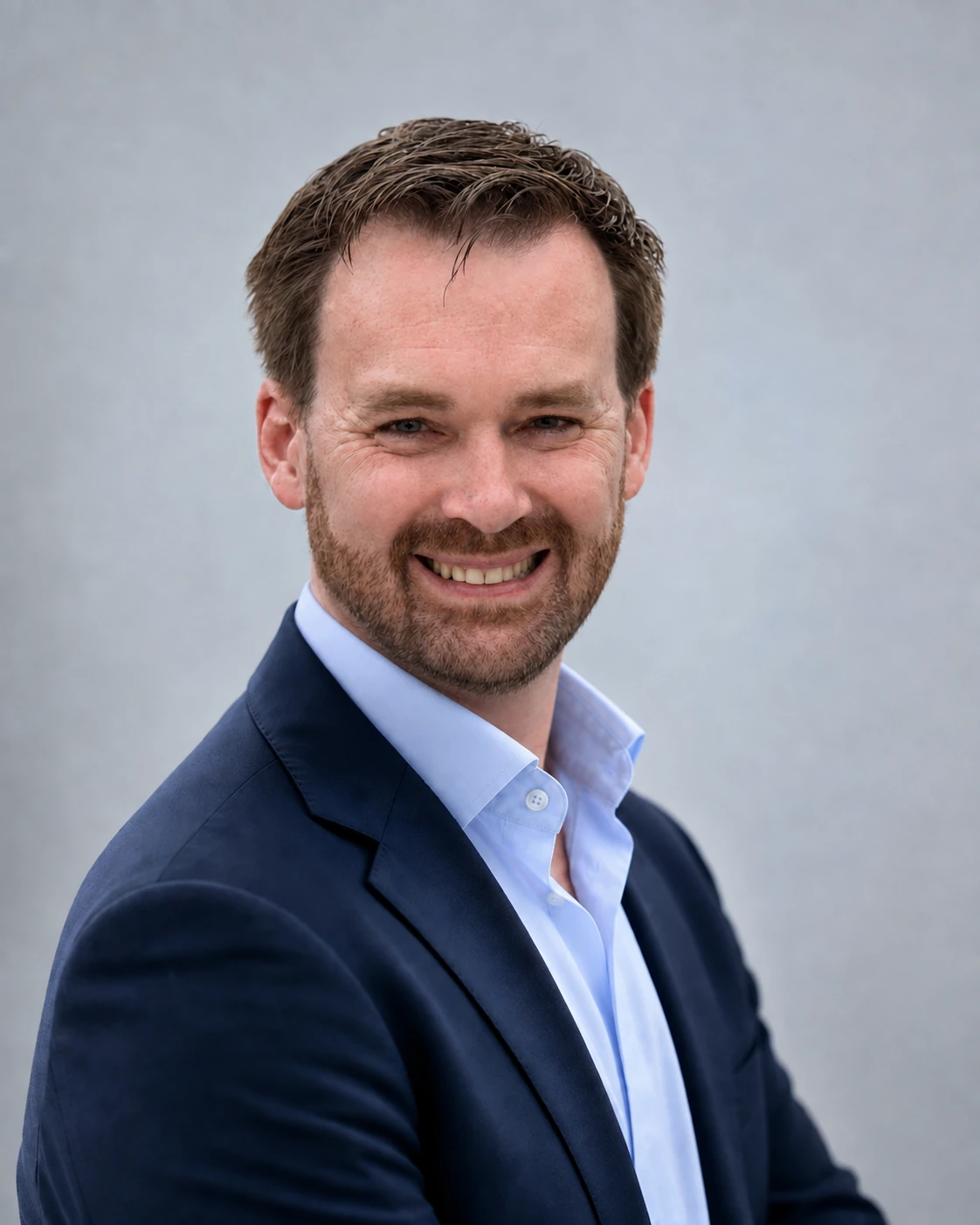 Professional portrait of Daniel Baccaert, founder of Informatious